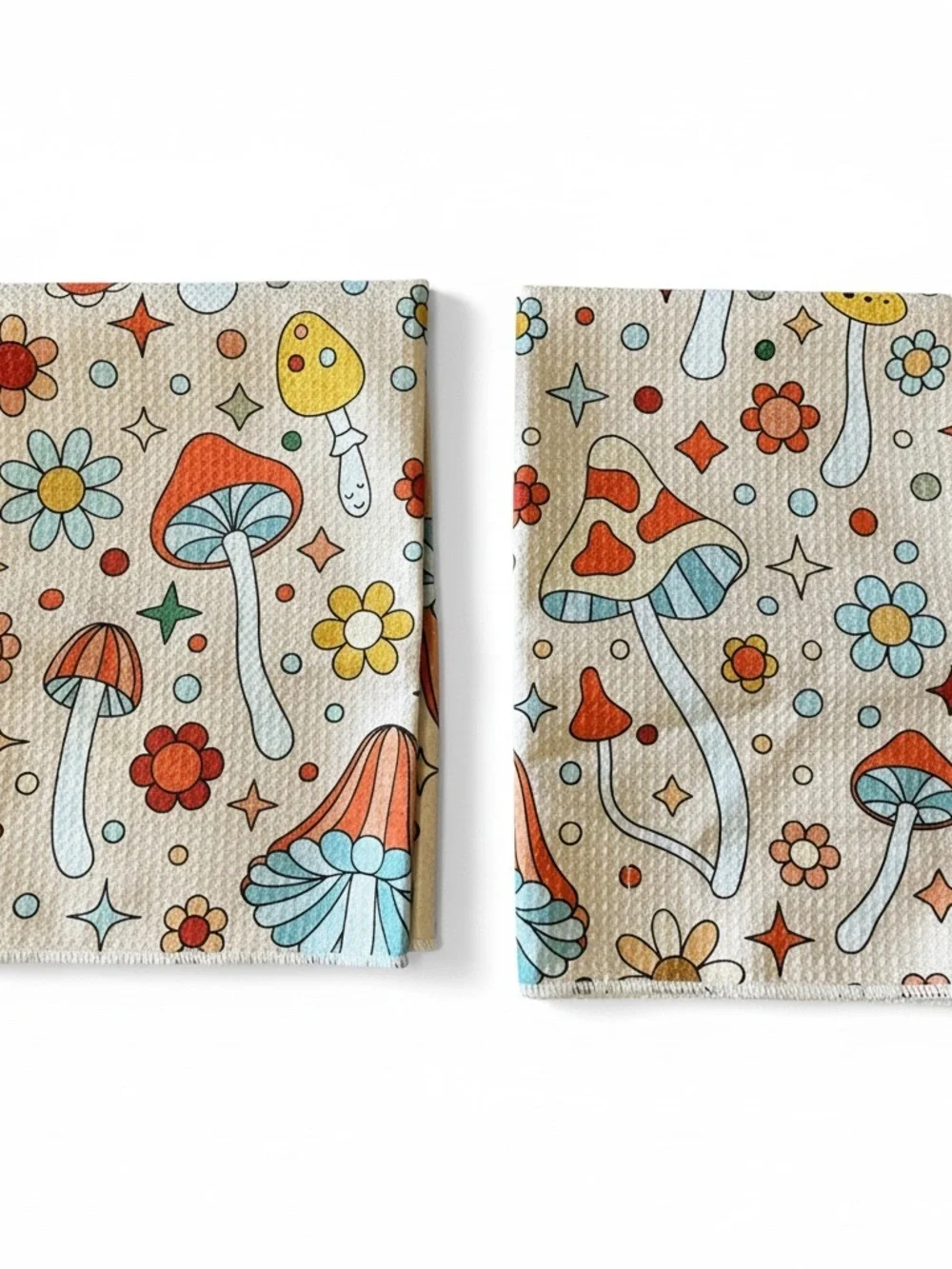 🍄2-Pack “Mushroom” Hand Towels ((LIKE NEW ))🍄